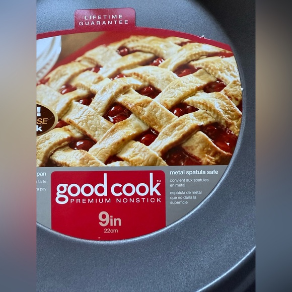 BNWT Good Cook Premium Nonstick 9 inch/22 cm Pie Pan - Picture 4 of 5